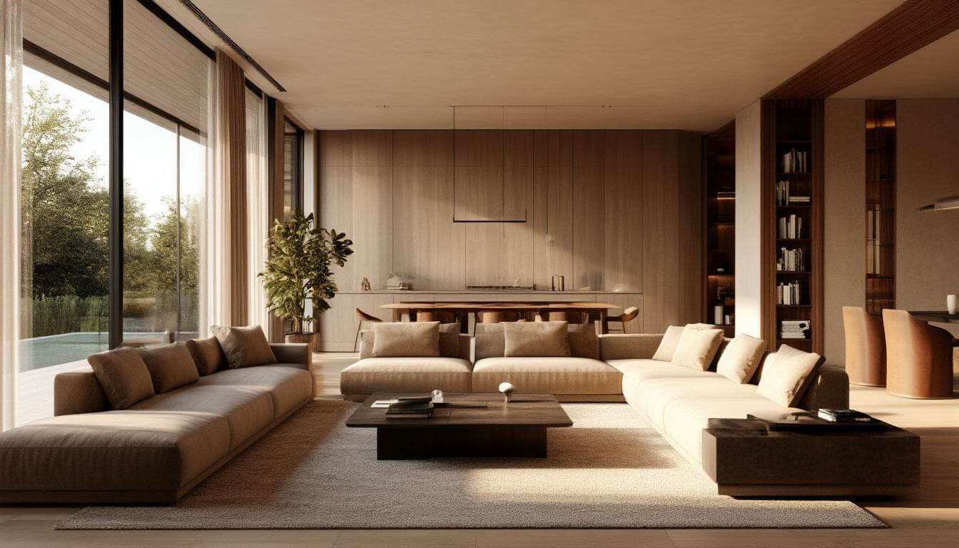 Photorealistic interior render