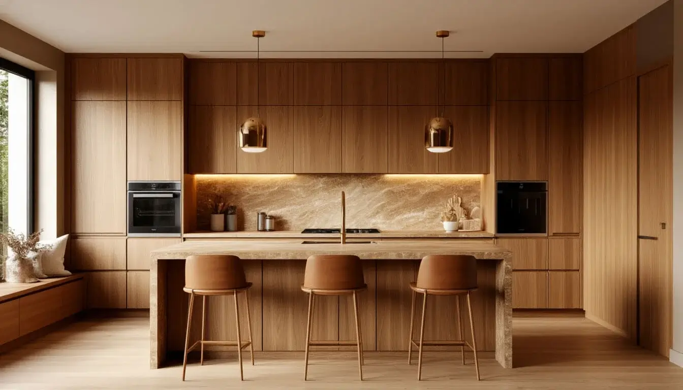 Berlin warm minimal apartment