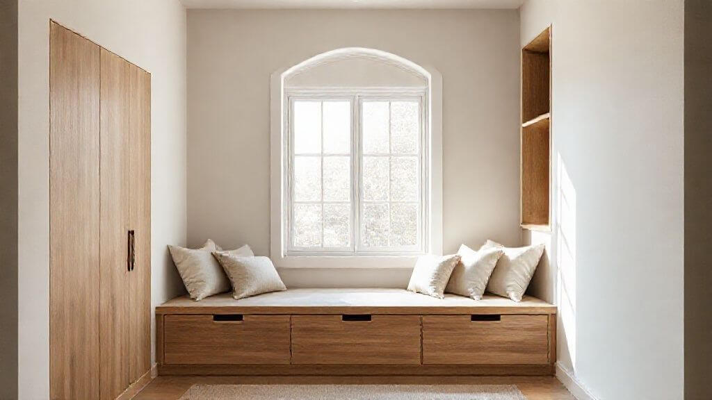 Window seat with storage